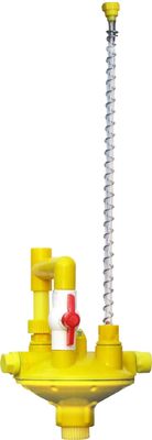 PVC Automatic Nipple Drinker Chicken Water Nipple Installation Red