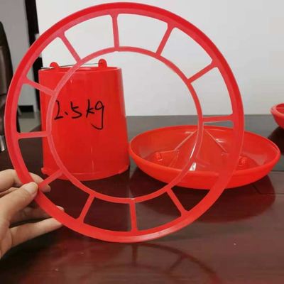 ODM 3kg Chicken Feeder Hanging Bucket 6KG Plastic Chicken Water Feeder