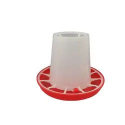 Automatic Poultry Water Feeder Goose Chicken Feeder Pan Breeding Equipment