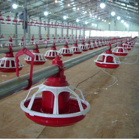 White Red Automatic Pan Feeding System Plastic Automatic Pan Feeder