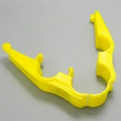 Poultry Feeder Drinker 25mm PVC Pipe Clamp Yellow For Poultry Water Supply