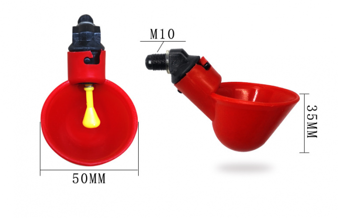 Ferramentas de fazenda de animais Automático Galinha Pássaro Aves Tigela para beber água Plástico Frango Pintinho Ave Mamilo Bebedor Gotejamento 2