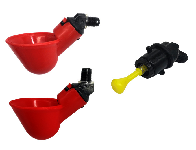 Ferramentas de fazenda de animais Automático Galinha Pássaro Aves Tigela para beber água Plástico Frango Pintinho Ave Mamilo Bebedor Gotejamento 3