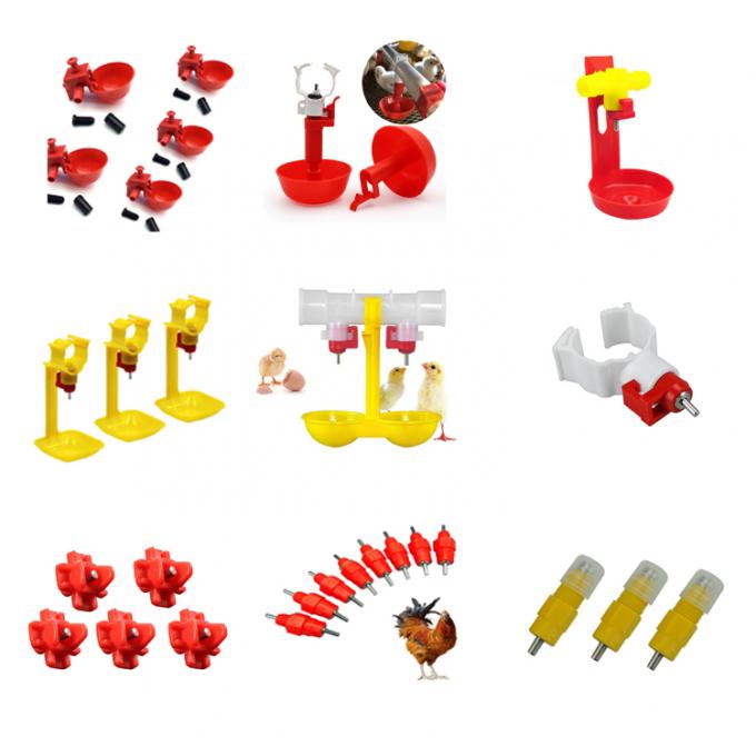 Sistema de bebedouros para frangos de corte Linha de bebedouros para aves Tubo de 50 mm-250 mm 6