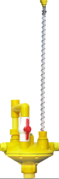 Sistema molhando rosqueado automático das aves domésticas com garantia 1 de 1 ano