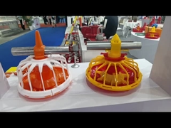 linha de alimentação Completo-automática equipamento da alimentação do guincho da máquina para a exploração agrícola da galinha e do pato na vertente grande